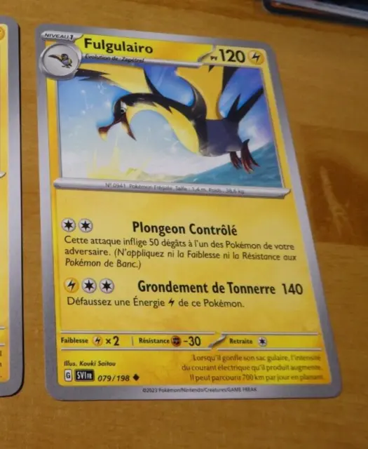 Fulgulairo 079/198 Ecarlate et Violet carte Pokemon