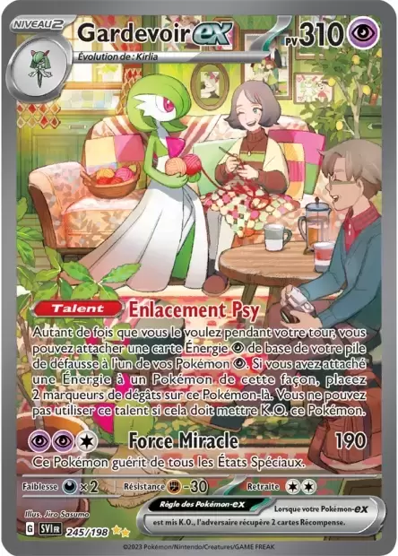 Gardevoir-ex 245/198 Ecarlate et Violet carte Pokemon