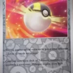 Hyper Ball 196/198 Ecarlate et Violet carte Pokemon