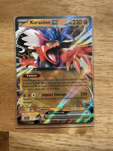 Koraidon-ex 125/198 Ecarlate et Violet carte Pokemon