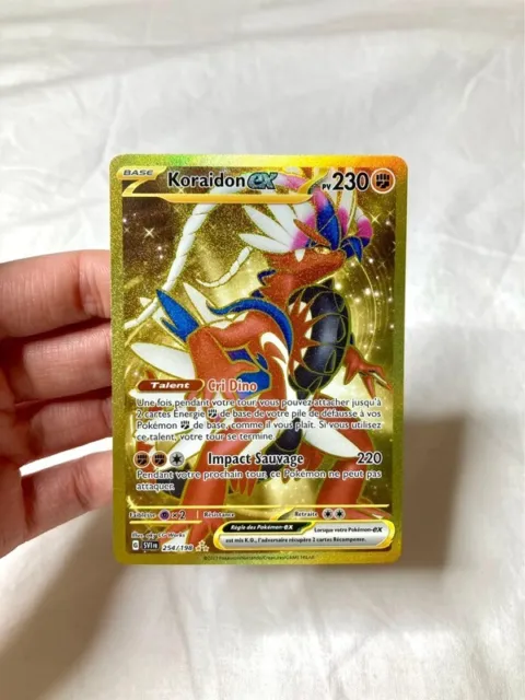 Koraidon-ex 254/198 Ecarlate et Violet carte Pokemon