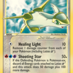 Latias Star 105/107 EX Deoxys carte Pokemon