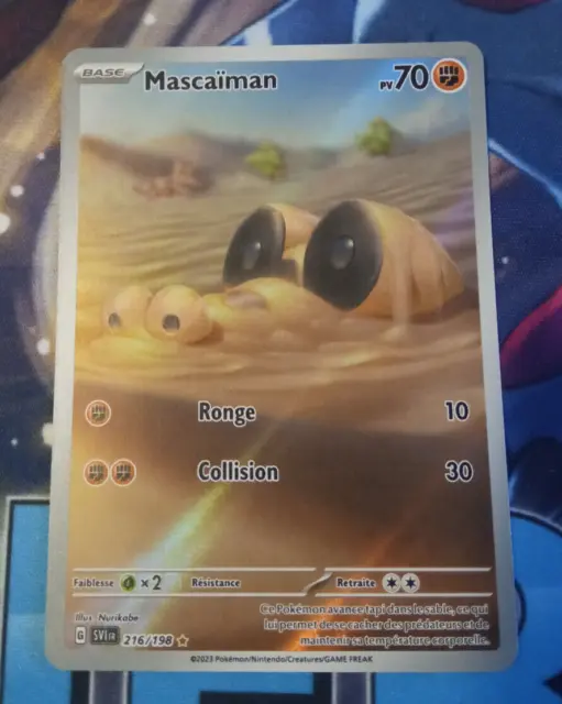 Mascaïman 216/198 Ecarlate et Violet carte Pokemon