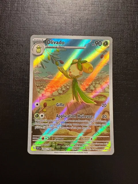 Olivado 200/198 Ecarlate et Violet carte Pokemon