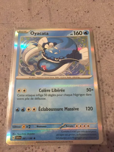 Oyacata 061/198 Ecarlate et Violet carte Pokemon