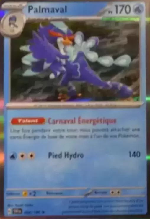 Palmaval 054/198 Ecarlate et Violet carte Pokemon