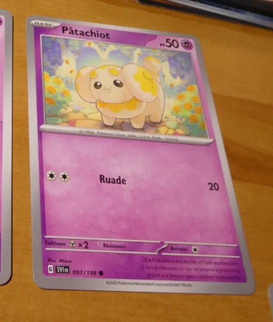 Pâtachiot 097/198 Ecarlate et Violet carte Pokemon