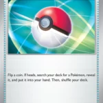 Poké Ball 185/198 Ecarlate et Violet carte Pokemon