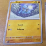 Riolu 112/198 Ecarlate et Violet carte Pokemon