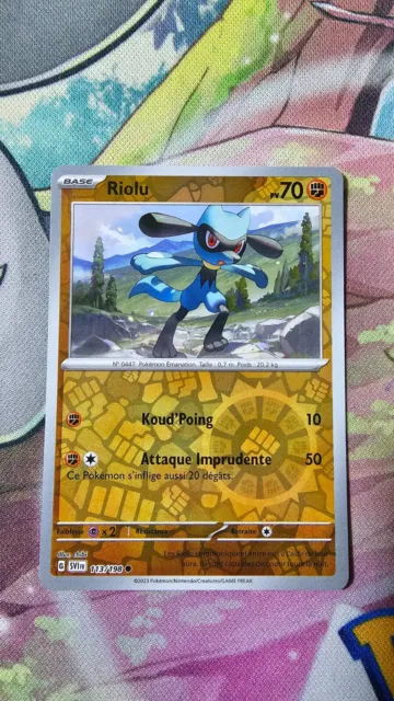 Riolu 113/198 Ecarlate et Violet carte Pokemon