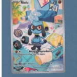 Riolu 215/198 Ecarlate et Violet carte Pokemon