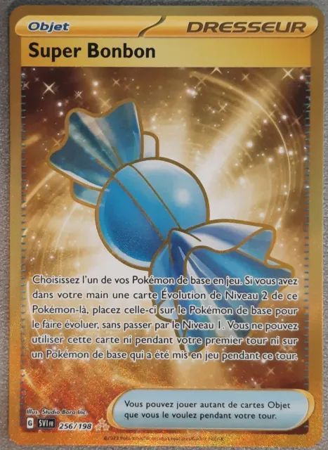 Super Bonbon 256/198 Ecarlate et Violet carte Pokemon