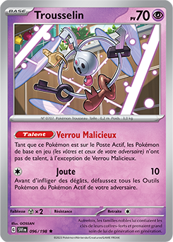 Trousselin 096/198 Ecarlate et Violet carte Pokemon