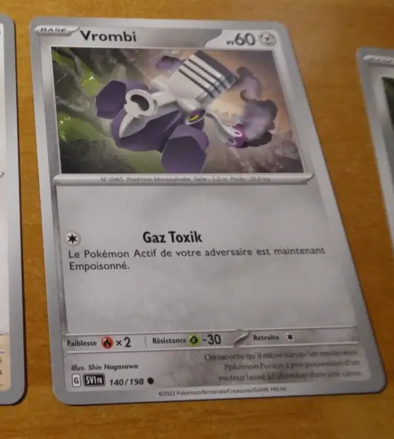 Vrombi 140/198 Ecarlate et Violet carte Pokemon