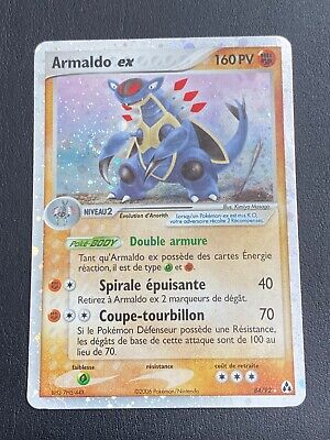 Armaldo ex 84/92 EX Créateurs de légendes carte Pokemon