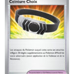 Ceinture Choix 176/193 Évolutions à Paldea carte Pokemon