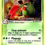 Chapignon 22/106 EX Emeraude carte Pokemon