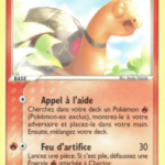 Chartor 27/92 EX Créateurs de légendes carte Pokemon