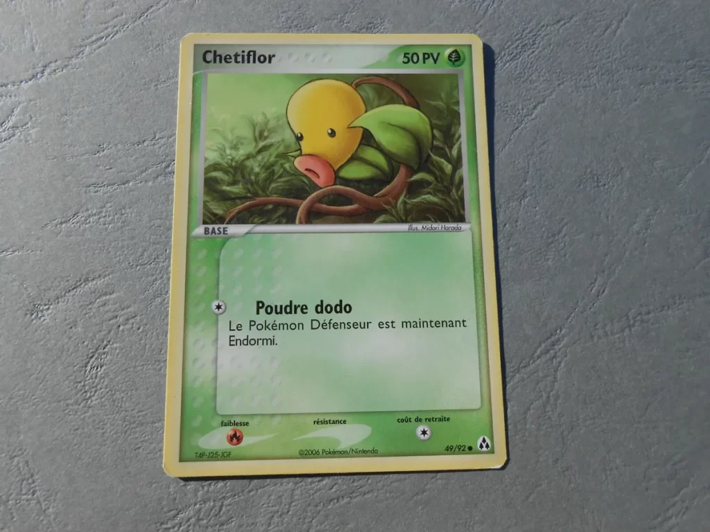 Chetiflor 49/92 EX Créateurs de légendes carte Pokemon