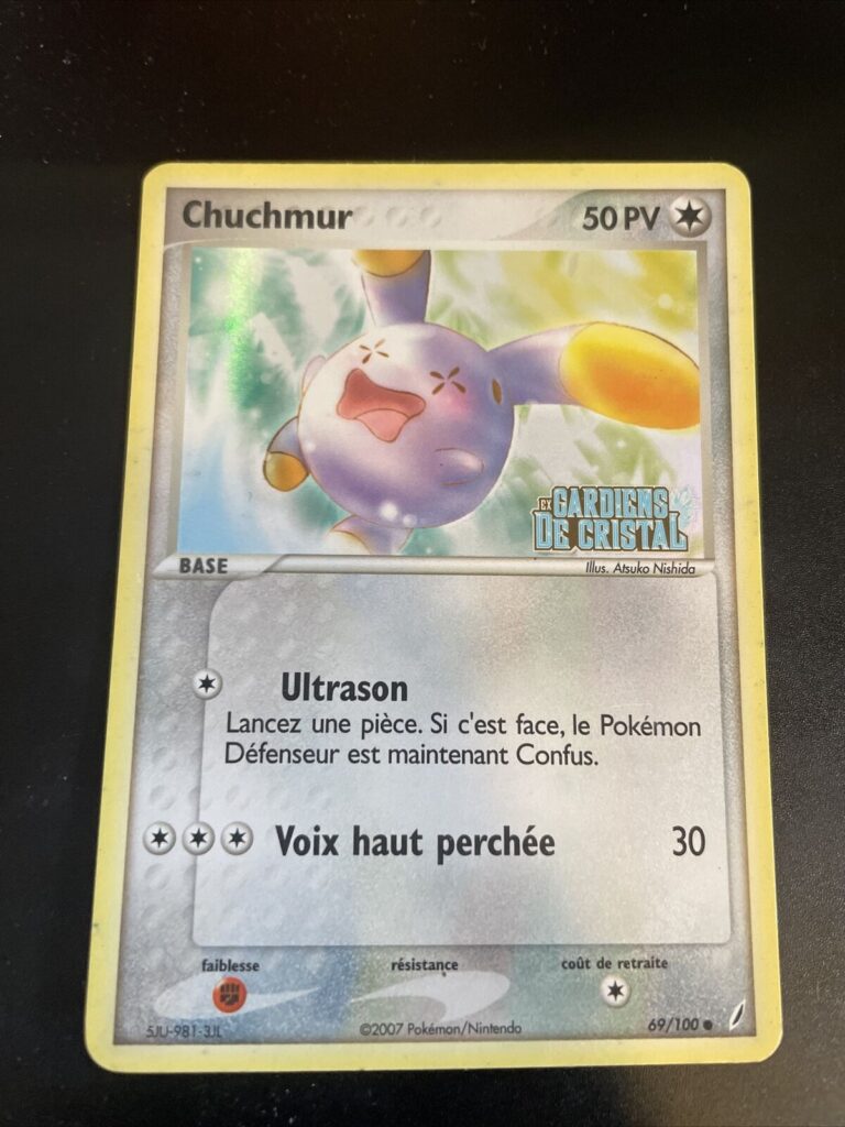 Cartes Pokémon EX Gardiens de Cristal : Toutes les cartes de la série