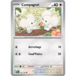 Compagnol 167/193 Évolutions à Paldea carte Pokemon