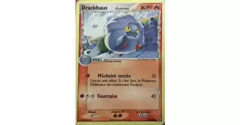 Drackhaus 53/113 EX Espèces Delta carte Pokemon