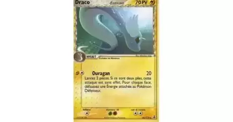 Draco 42/113 EX Espèces Delta carte Pokemon