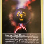 Énergie Métal Obscur 97/110 EX Fantômes Holon carte Pokemon