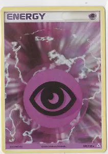 Énergie Psy 109/110 EX Fantômes Holon carte Pokemon