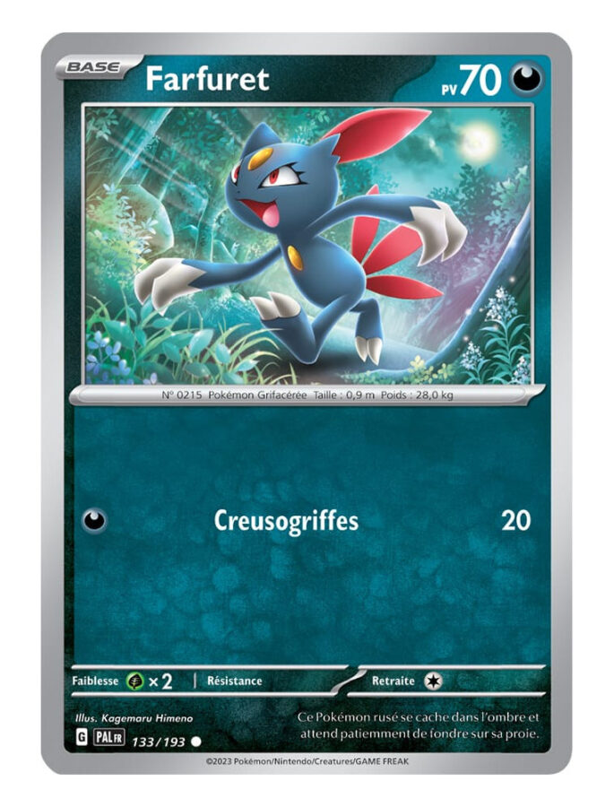 Cartes Pokémon Évolutions à Paldea : Toutes les cartes de la série