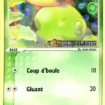 Gloupti 51/106 EX Emeraude carte Pokemon