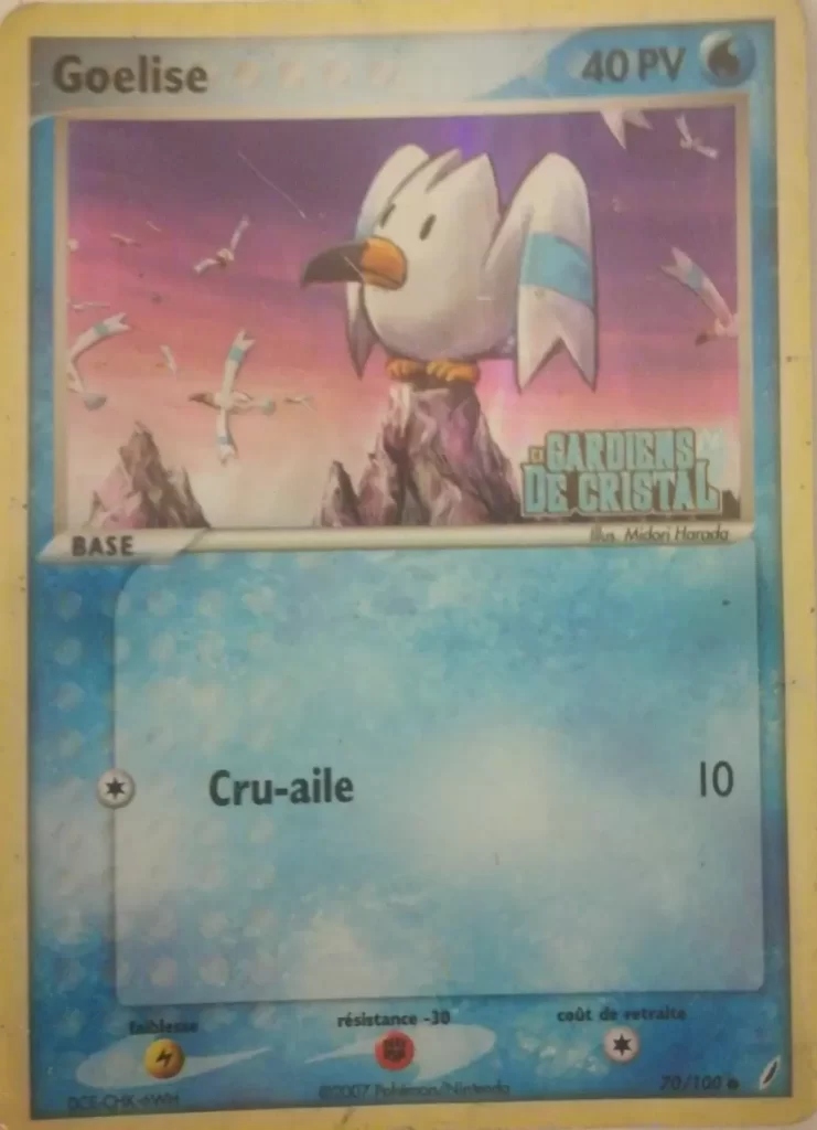 Goelise 70/100 EX Gardiens de Cristal carte Pokemon