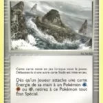 Grotte island 89/101 EX Légendes Oubliées carte Pokemon