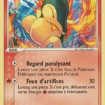 Héricendre 54/115 EX Forces Cachées carte Pokemon