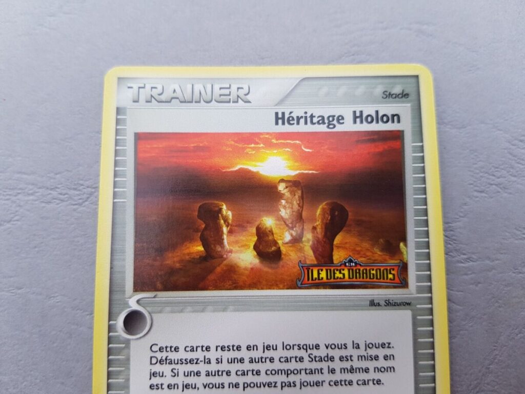 Héritage Holon 74/101 EX Ile des Dragons carte Pokemon