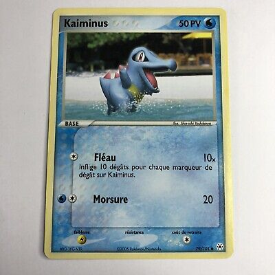 Kaiminus 79/101 EX Légendes Oubliées carte Pokemon