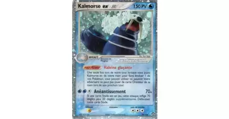 Kaimorse ex 99/108 EX Gardiens du Pouvoir carte Pokemon