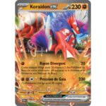 Koraidon ex 124/197 Flammes Obsidiennes carte Pokemon