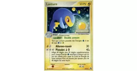 Lanturn 19/92 EX Créateurs de légendes carte Pokemon