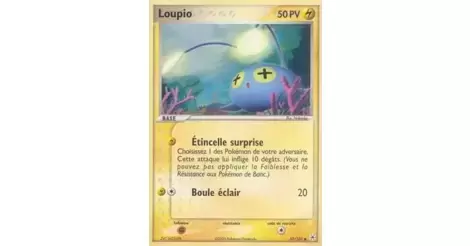 Loupio 57/101 EX Légendes Oubliées carte Pokemon