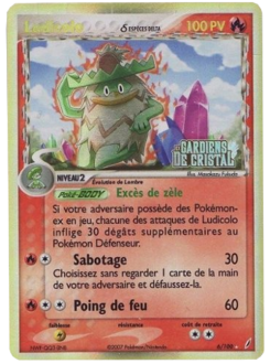 Cartes Pokémon EX Gardiens de Cristal : Toutes les cartes de la série