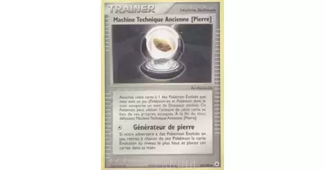 Machine Technique Ancienne [Pierre] 85/101 EX Légendes Oubliées carte Pokemon