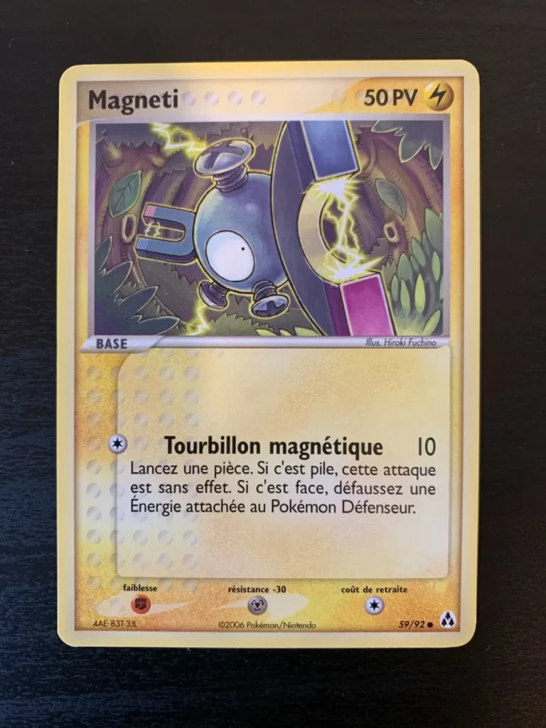 Magneti 59/92 EX Créateurs de légendes carte Pokemon