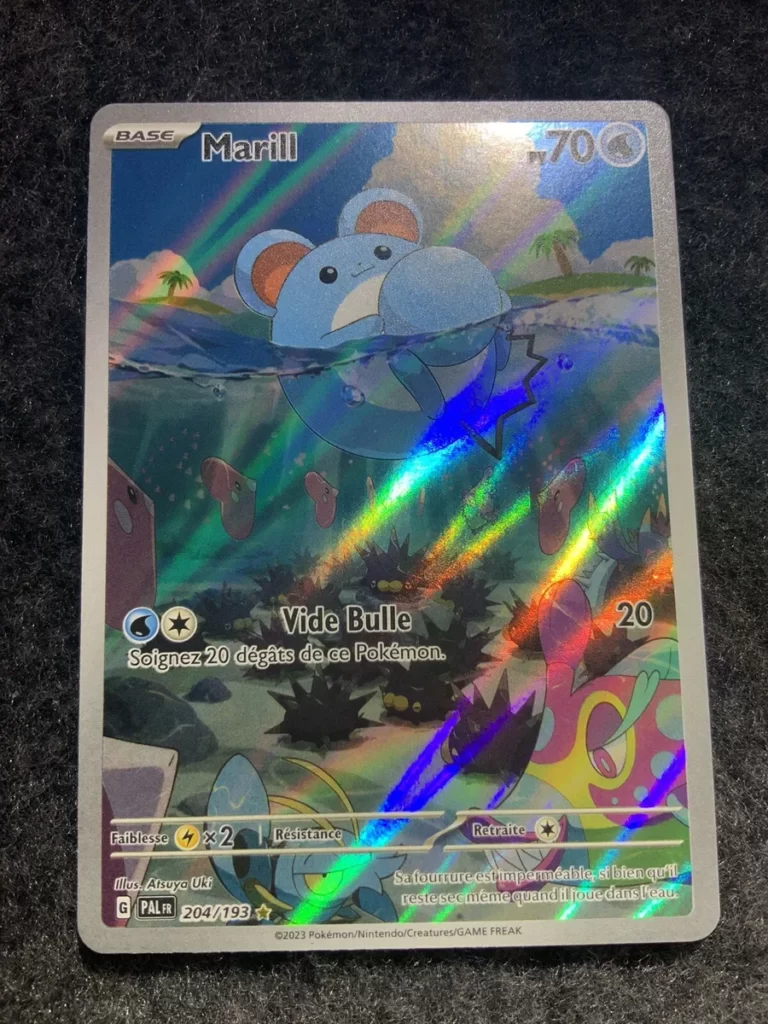 Marill 204/193 Évolutions à Paldea carte Pokemon