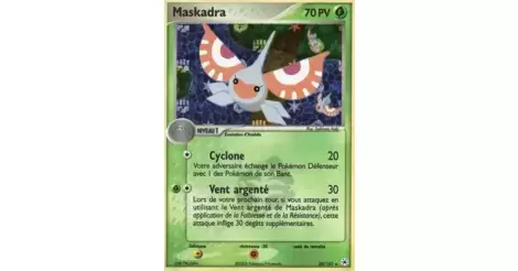 Maskadra 20/101 EX Légendes Oubliées carte Pokemon