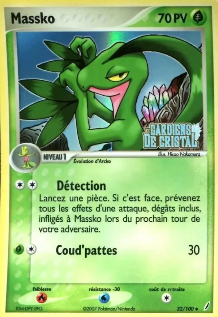 Cartes Pokémon EX Gardiens de Cristal : Toutes les cartes de la série