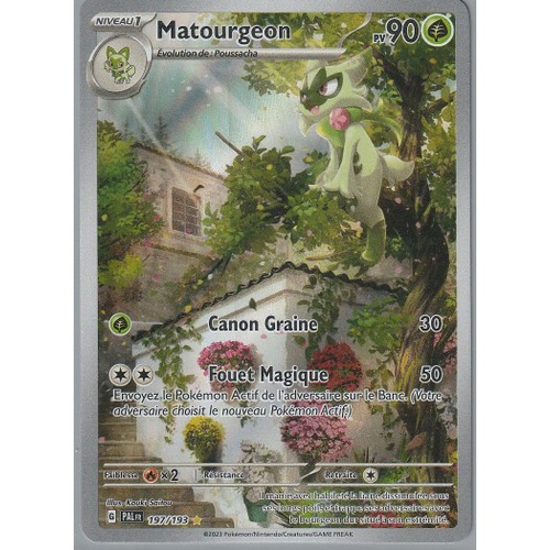 Matourgeon 197/193 Évolutions à Paldea carte Pokemon