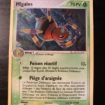 Migalos 2/115 EX Forces Cachées carte Pokemon