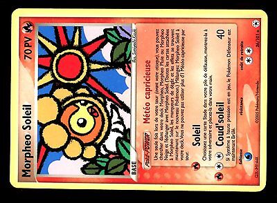 Morpheo Soleil 26/101 EX Légendes Oubliées carte Pokemon