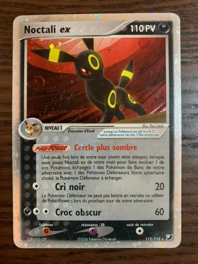 Cartes Pokémon EX Forces cachées : Toutes les cartes de la série